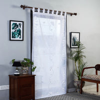 Applique Work Door Curtain