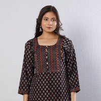 Ajrakh Block Printed Kurta