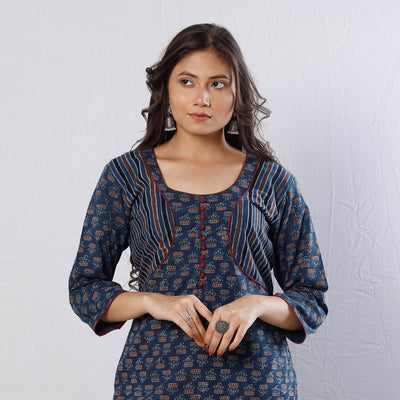 Ajrakh Block Printing Kurta