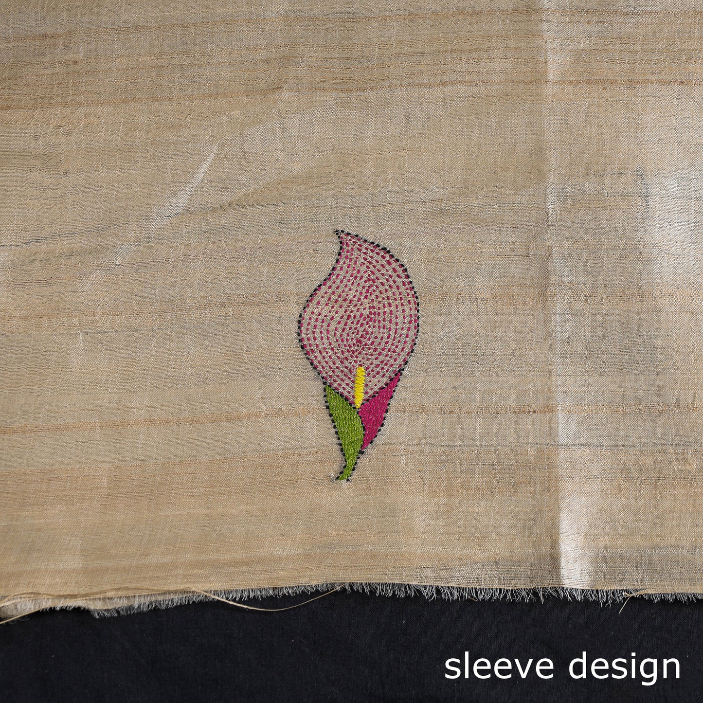kantha embroidery kurta material