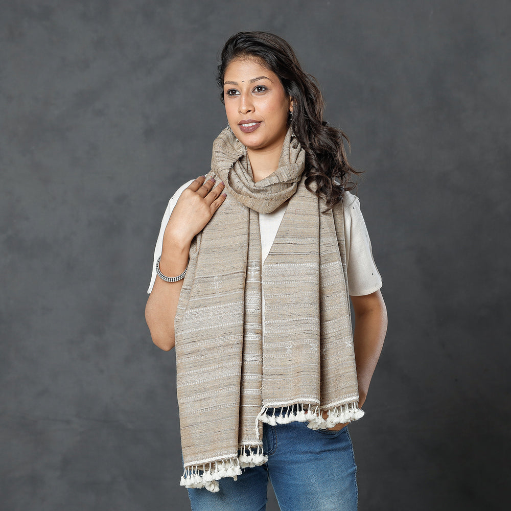 kutch wool stole