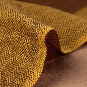 Brown - Kumaun Handwoven Pure Merino Woolen Fabric