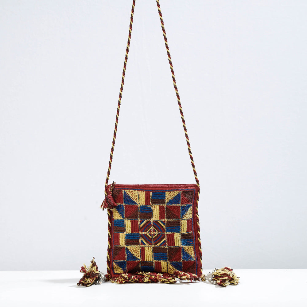 Embroidery Sling Bag
