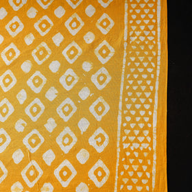 Yellow - Hand Batik Printing Cotton Fabric