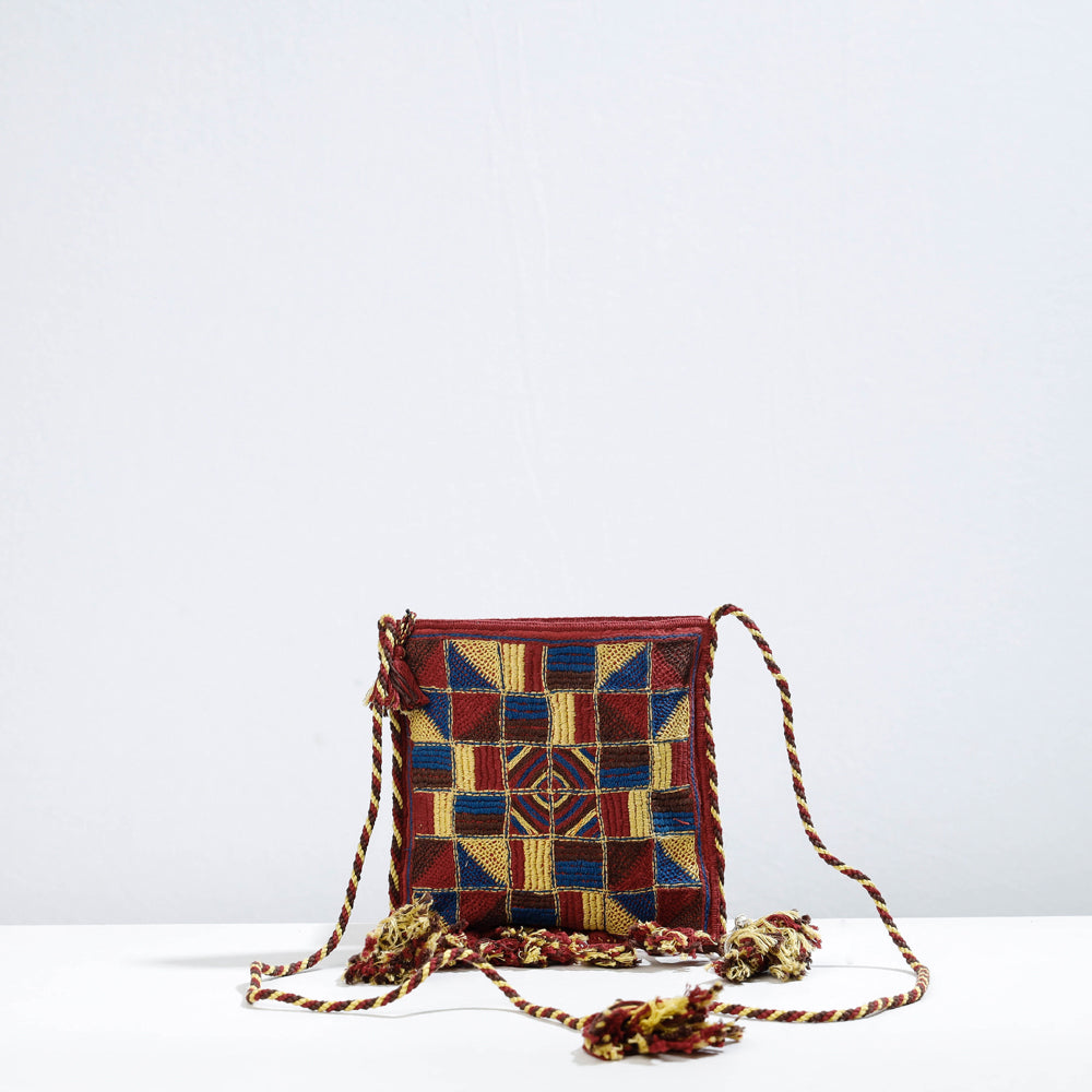 Embroidery Sling Bag
