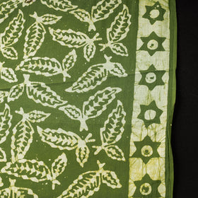 Green - Hand Batik Printing Cotton Fabric