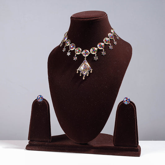 Meenakari Necklace Set