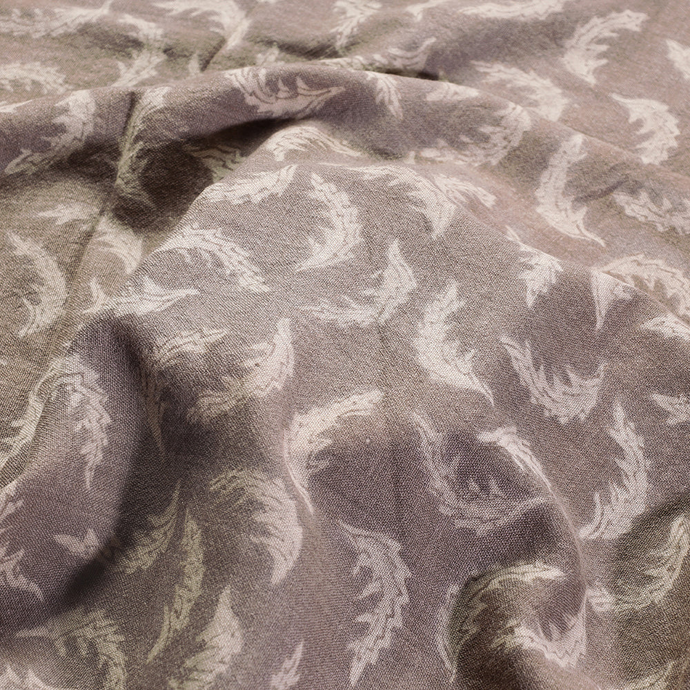  Kutchi Woolen Akola Hand Block Printed Fabric 