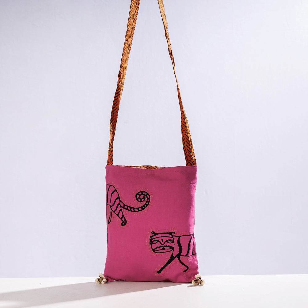 Cotton Sling Bag
