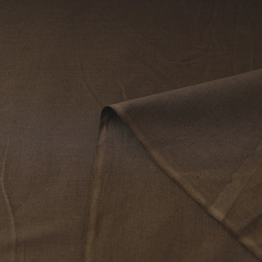 Dark Brown - South Cotton Prewashed Plain Dyed Fabric 13