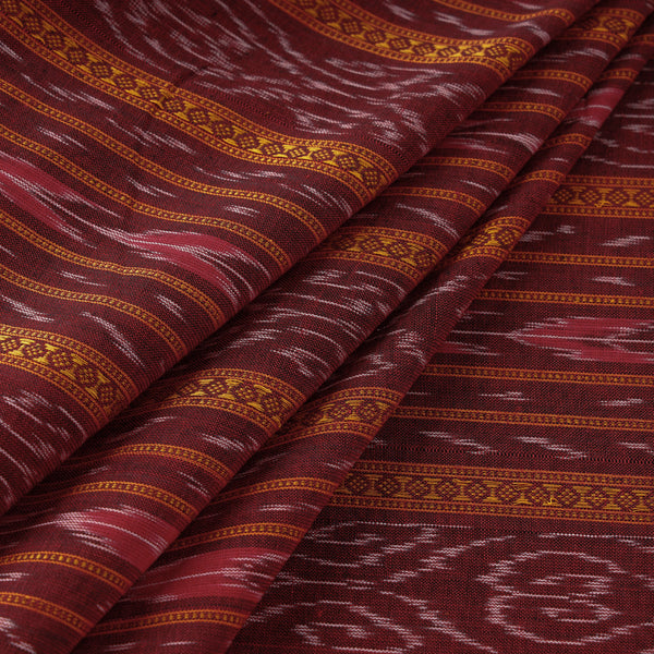 Buy Sambalpuri Ikat Weave Handloom Pure Cotton Fabric Online at iTokri ...
