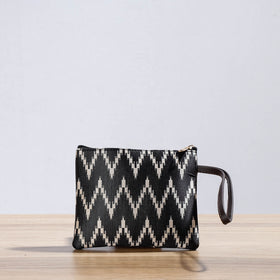 Black Kutch Handcrafted Cotton Running Sticth Shoulder Bag (Set of 2) 