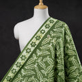 Green - Hand Batik Printing Cotton Fabric