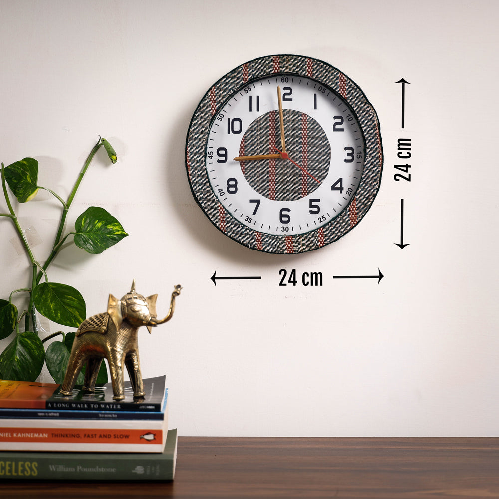 handcrafted wall clock