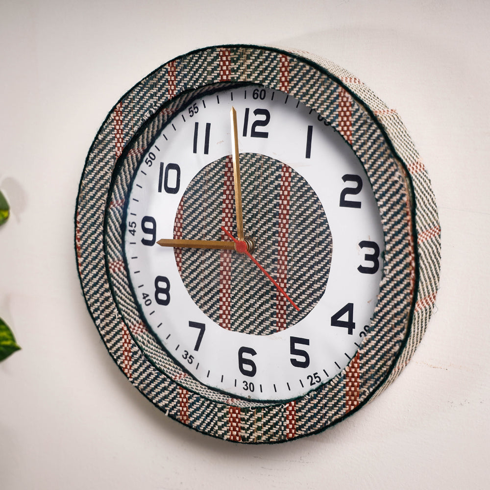 handcrafted wall clock