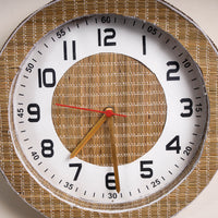 handcrafted wall clock