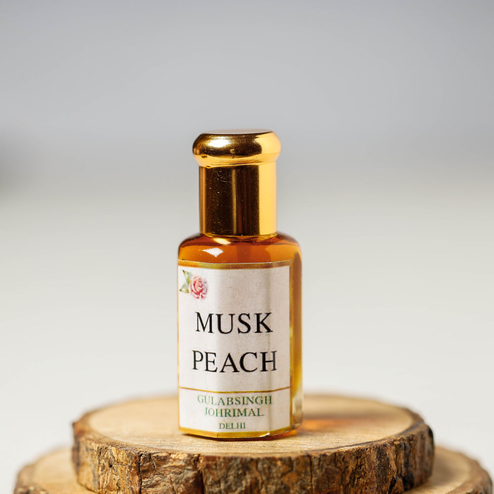 Musk Peach - Natural Attar Unisex Perfume Oil 10ml