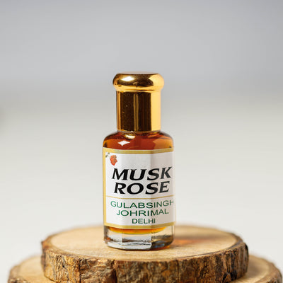 Musk Rose - Natural Attar Unisex Perfume Oil 10ml