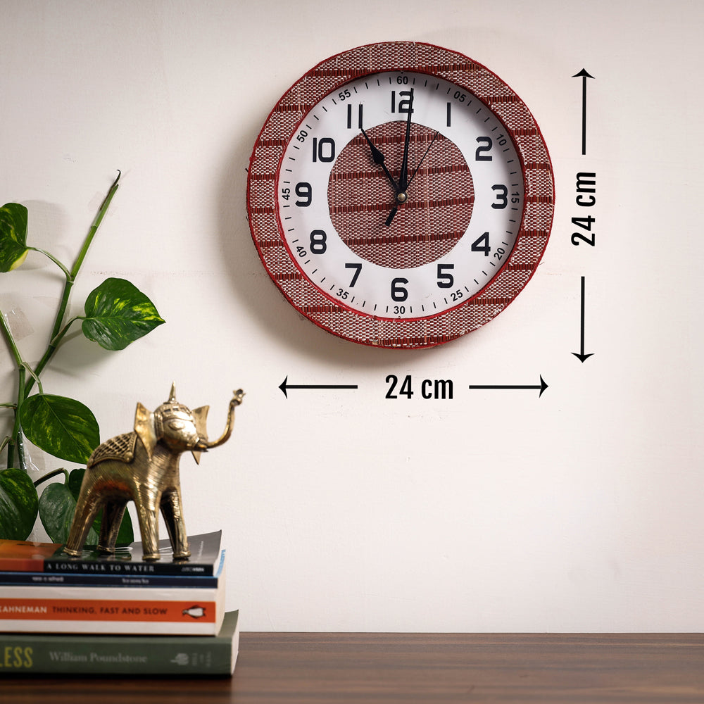 handcrafted wall clock