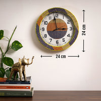 handcrafted wall clock