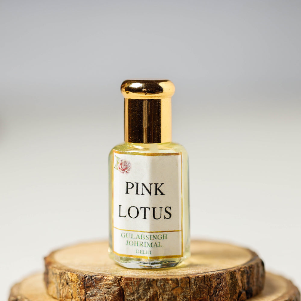 Pink Lotus- Natural Attar Unisex Perfume Oil 10ml