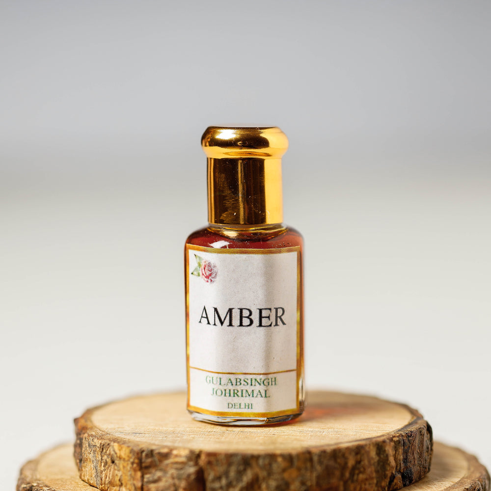 Amber- Natural Attar Unisex Perfume Oil 10ml