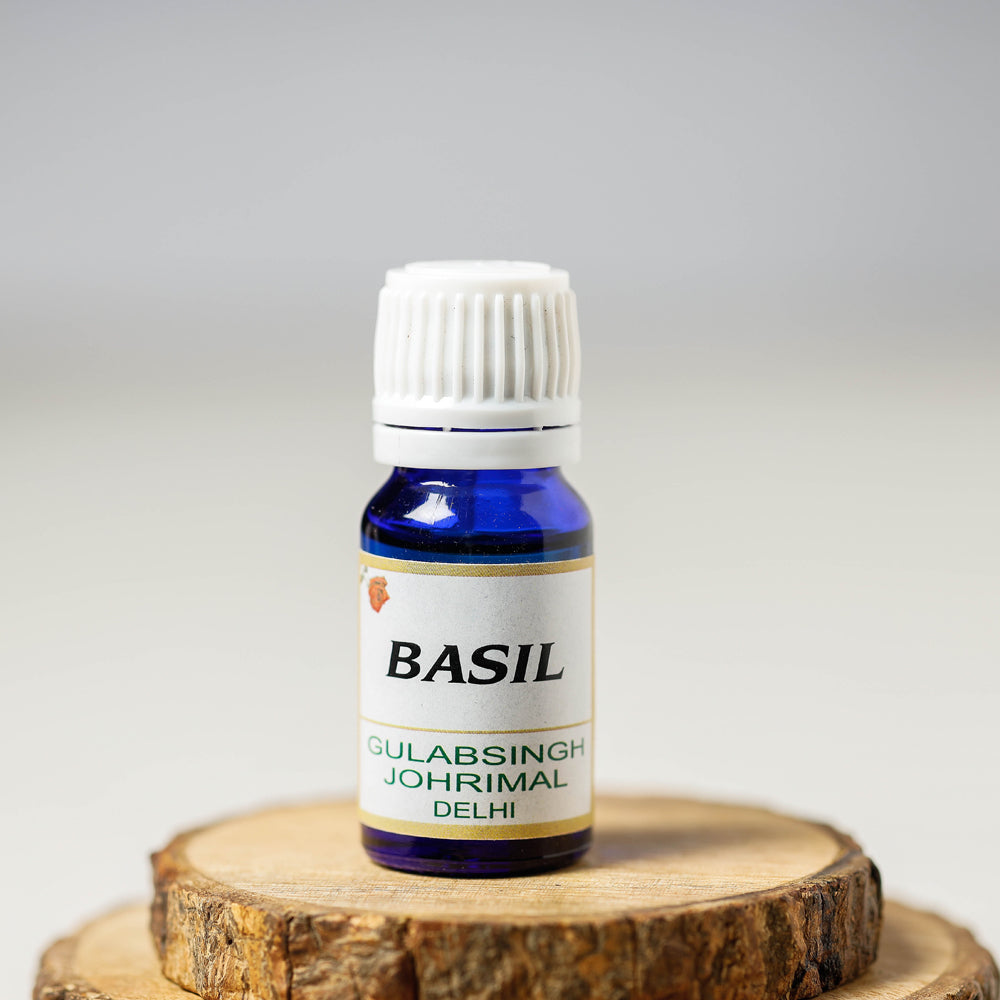 Basil - Natural Essential Unisex Perfume Oil 10ml