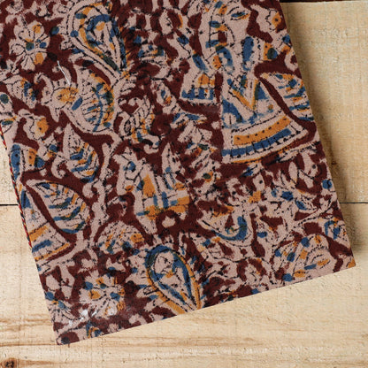 Kalamkari Fabric Cover Handmade Paper Notebook (9 x 7 in)