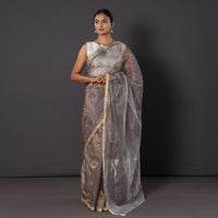 chanderi silk saree