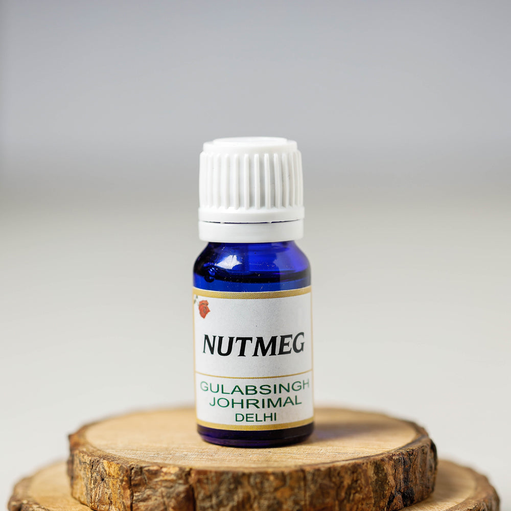 Nutmeg - Natural Essential Unisex Perfume Oil 10ml
