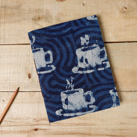 Buy Bindaas Fabric Cover Handmade Paper Notebook Online at iTokri.com