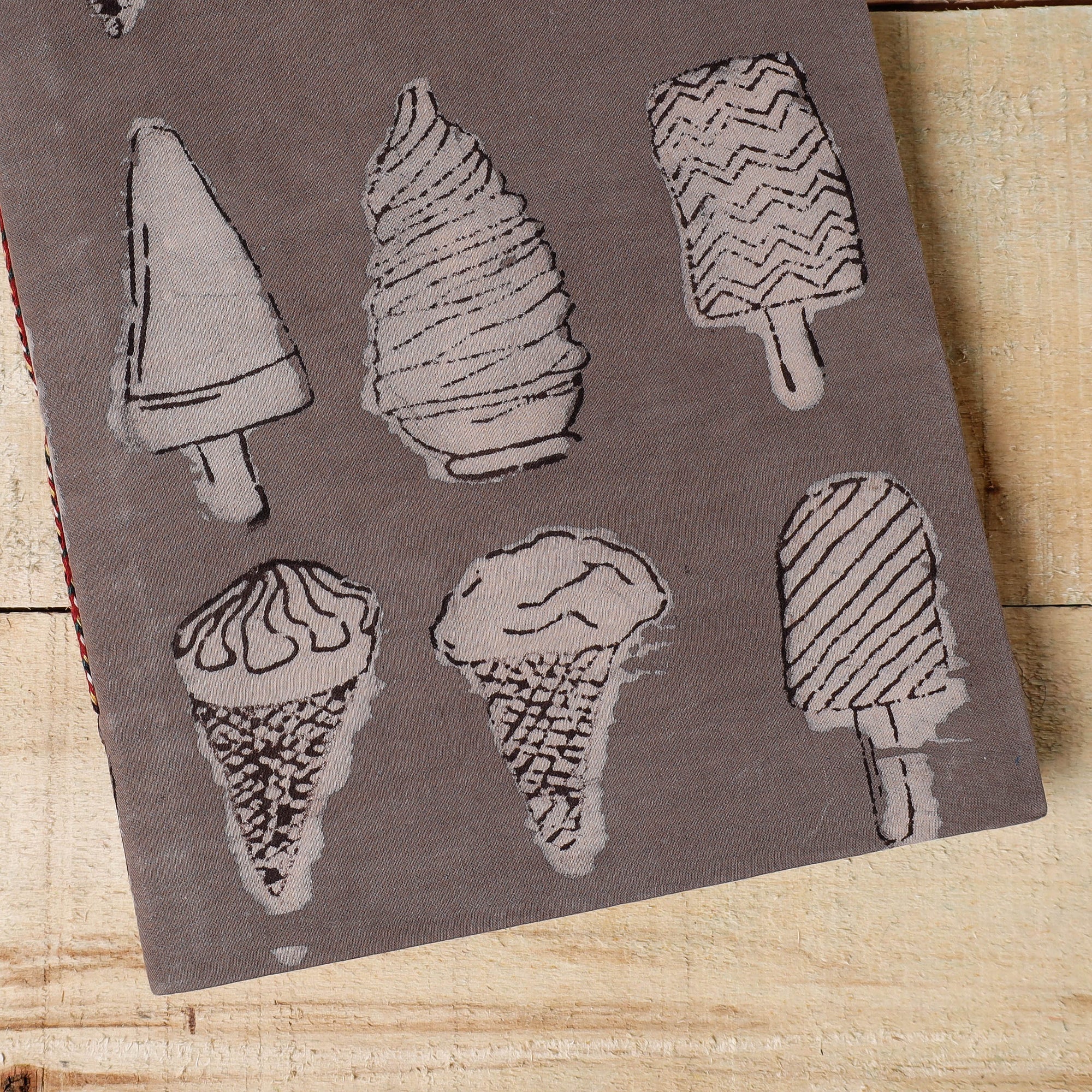  Bindaas Fabric Cover Handmade Paper Notebook 