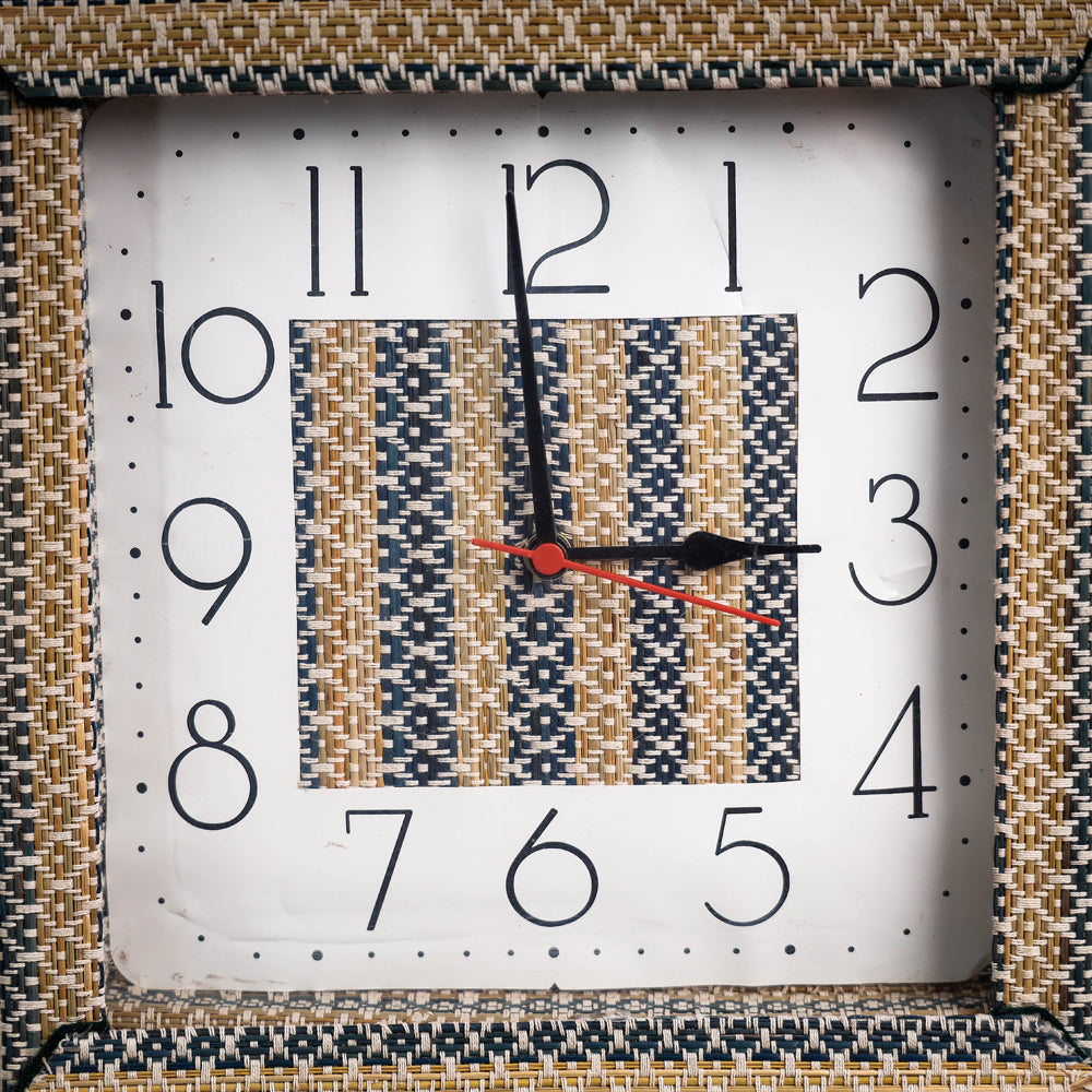 handcrafted wall clock