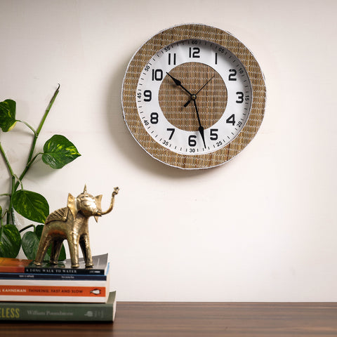 handcrafted wall clock