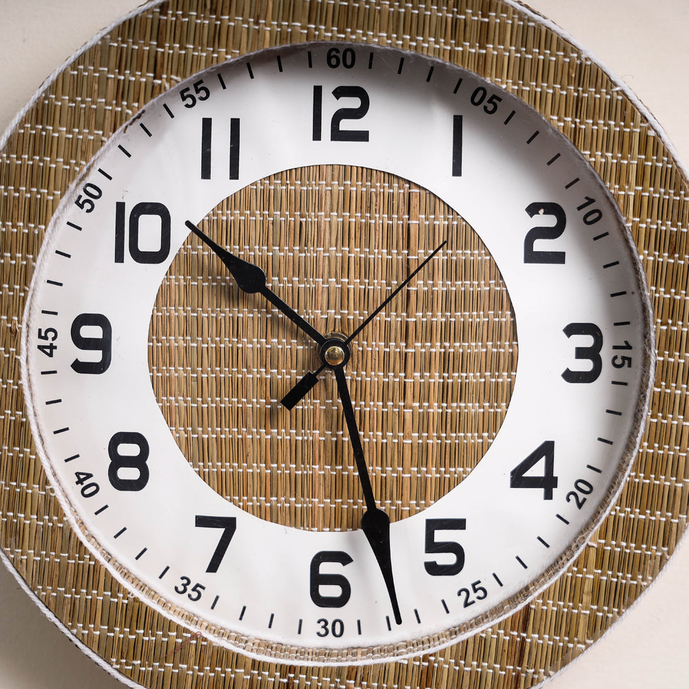 handcrafted wall clock