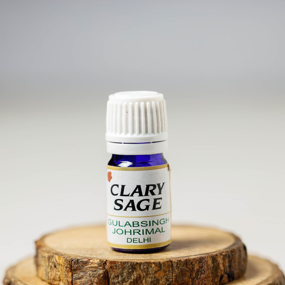 Clary Sage - Essential Unisex Perfume Oil 5ml