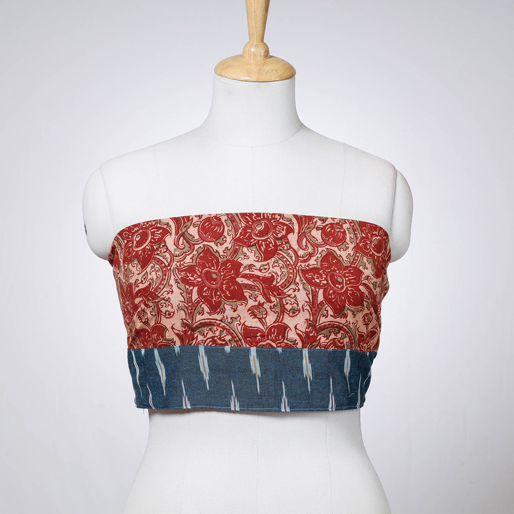 Block Printed Blouse Piece
