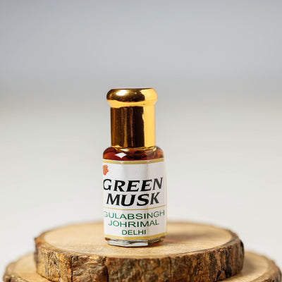 Green Musk- Natural Attar Unisex Perfume Oil 5ml