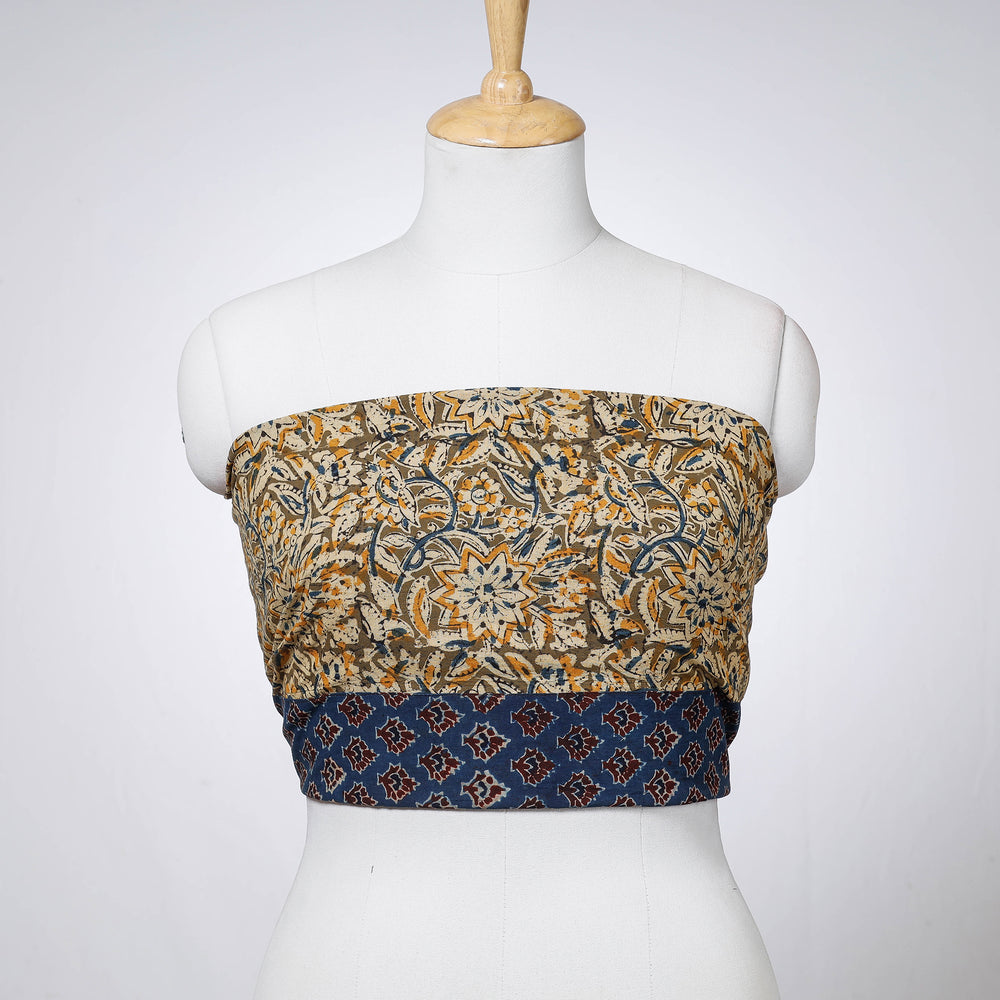 Block Printed Blouse Piece
