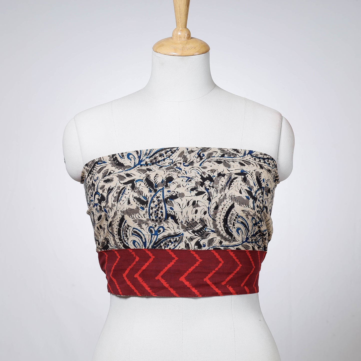 Block Printed Blouse Piece
