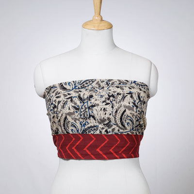 Block Printed Blouse Piece
