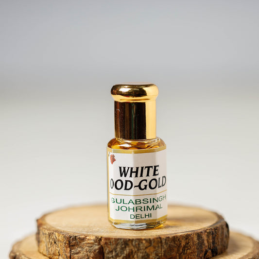 White Ood Gold- Natural Attar Unisex Perfume Oil 5ml