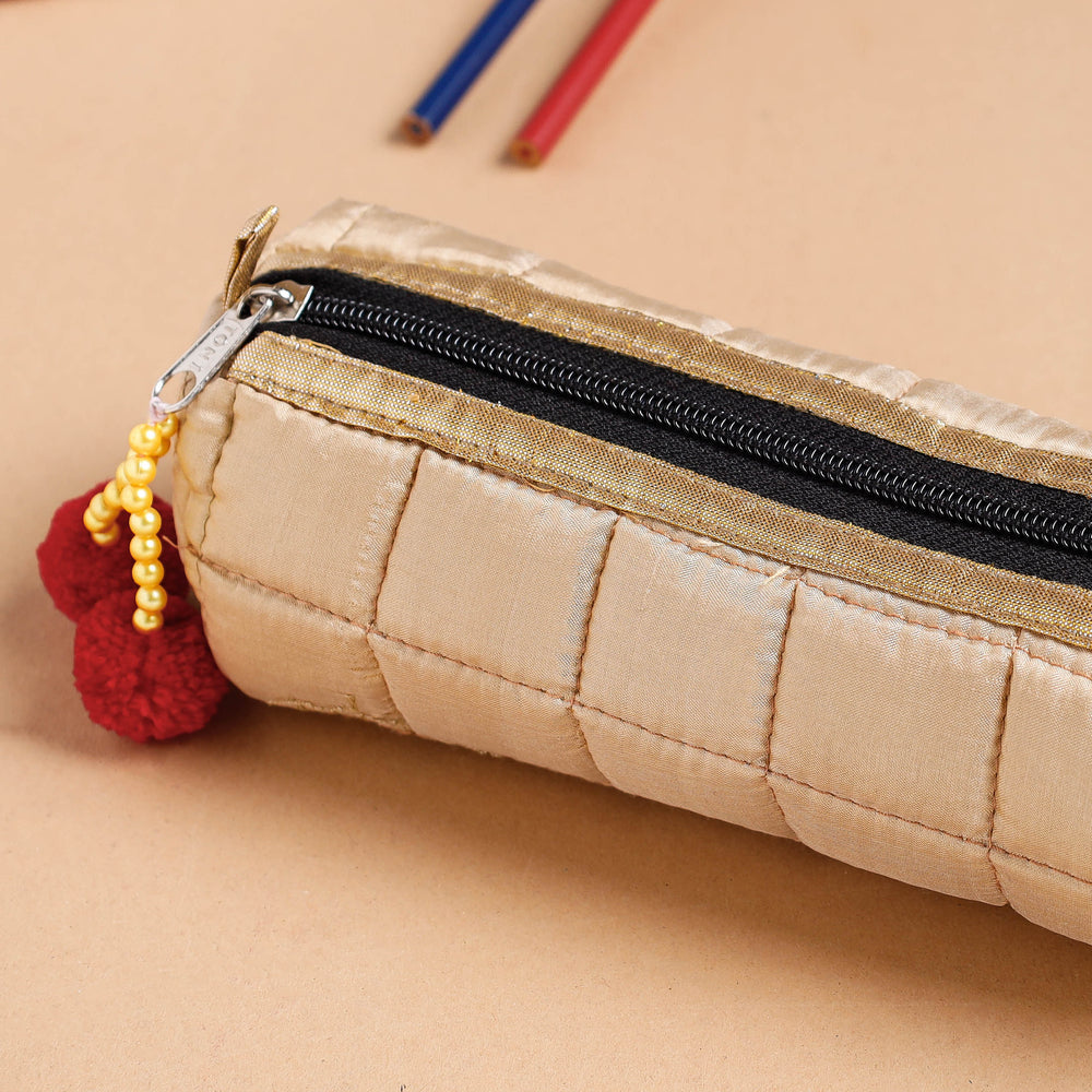 Silk Pencil Pouch
