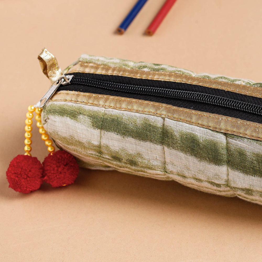 Silk Pencil Pouch
