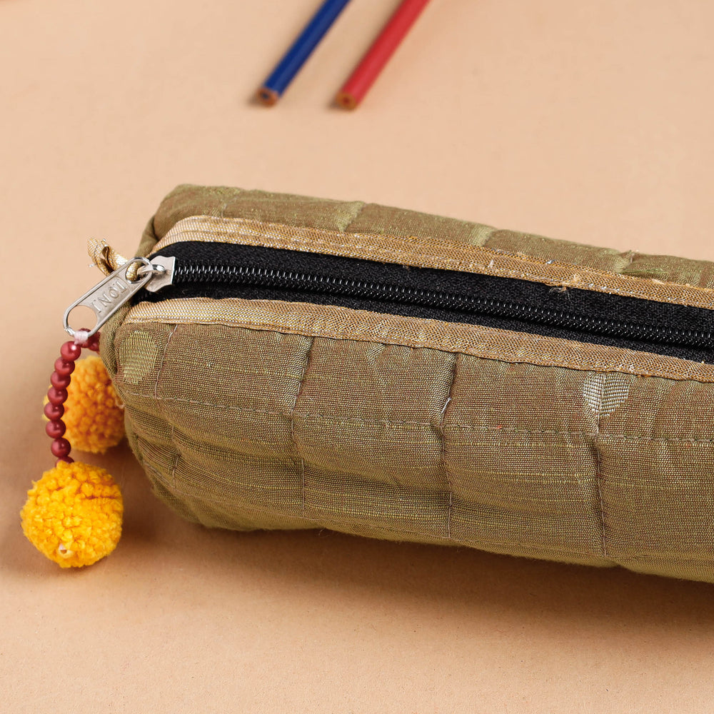 Silk Pencil Pouch
