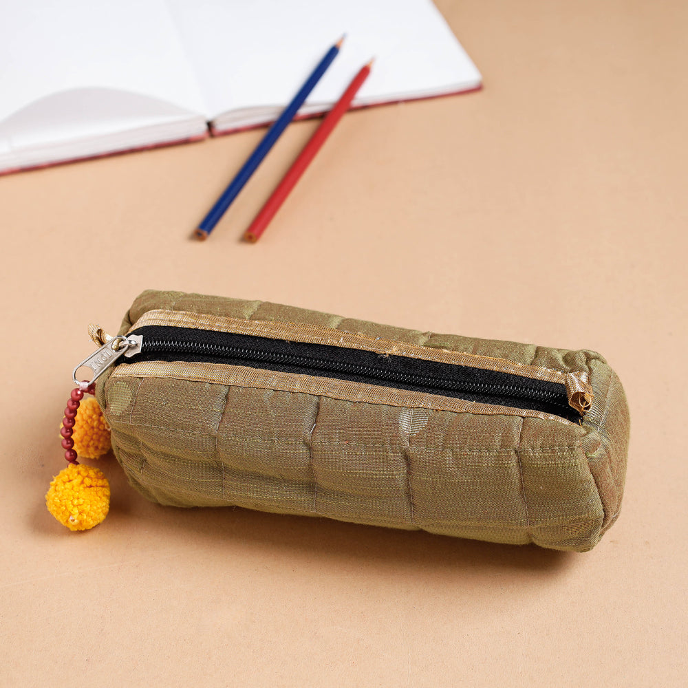 Silk Pencil Pouch
