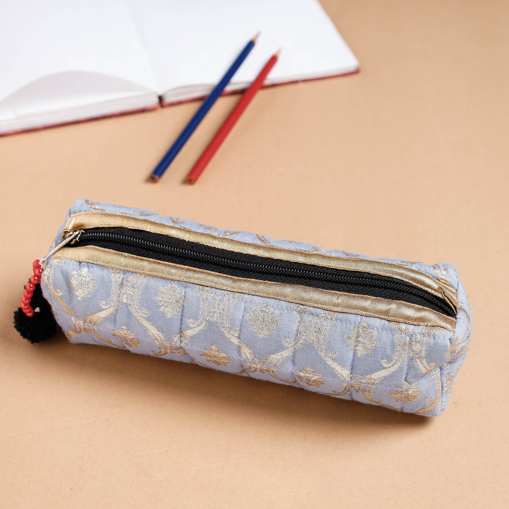 Silk Pencil Pouch
