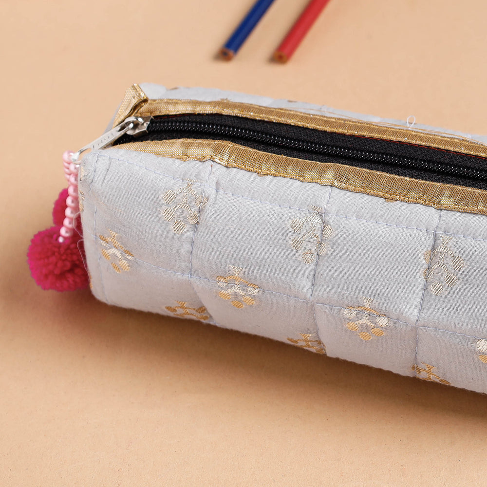 Silk Pencil Pouch
