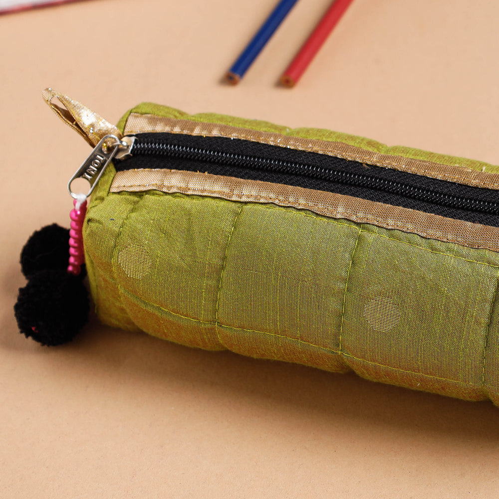 Silk Pencil Pouch
