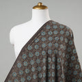  3 Kaam Ajrakh Block Printing Natural Dyed Cotton Fabric 